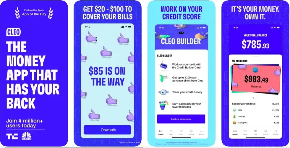 Cleo Cash Advance App